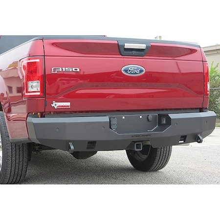 Steelcraft Automotive 1523 F150 Fortis Rear Bumper Textured Black 76-21420